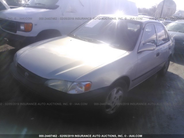 1NXBR12E3YZ414130 - 2000 TOYOTA COROLLA VE/CE/LE BEIGE photo 2