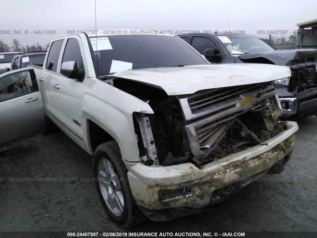 3GCUKTEC8FG342560 - 2015 CHEVROLET SILVERADO K1500 HIGH COUNTRY WHITE photo 1