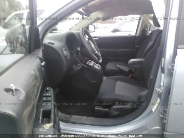 1C4NJDBBXDD249591 - 2013 JEEP COMPASS SPORT BLUE photo 5