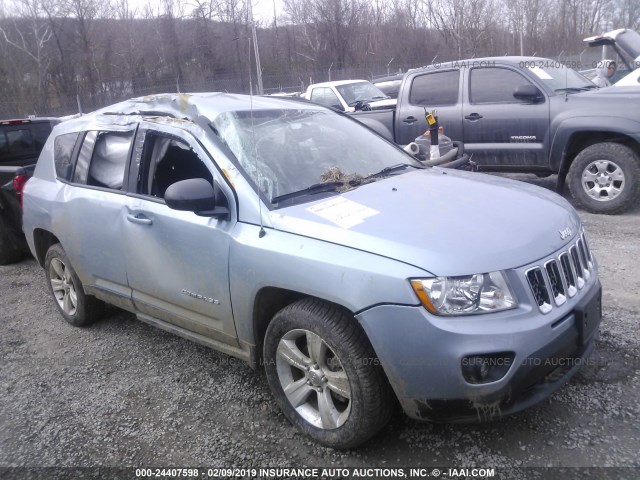 1C4NJDBBXDD249591 - 2013 JEEP COMPASS SPORT BLUE photo 6