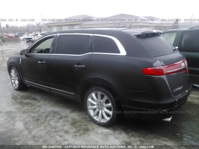 2LMHJ5FR3ABJ13301 - 2010 LINCOLN MKT BLACK photo 3