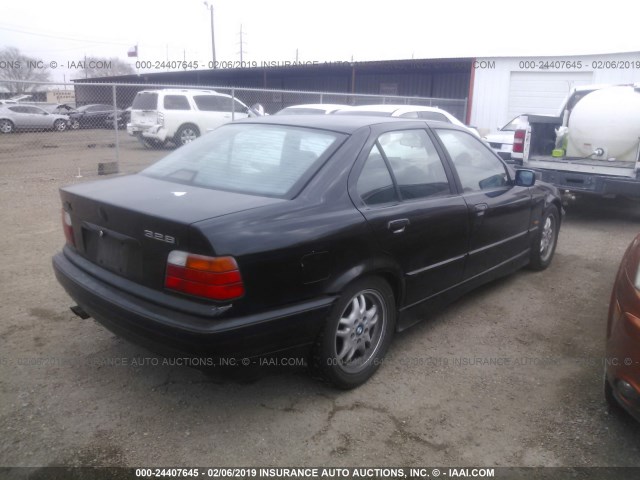 WBACD4322VAV48828 - 1997 BMW 328 I AUTOMATIC BLACK photo 4