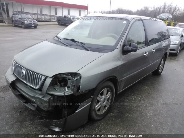 2MRZA20254BJ08326 - 2004 MERCURY MONTEREY SILVER photo 2