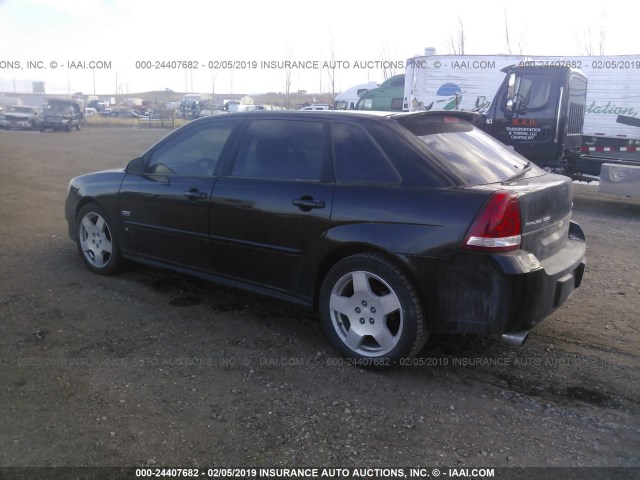 1G1ZW67127F209506 - 2007 CHEVROLET MALIBU MAXX SS BLACK photo 3