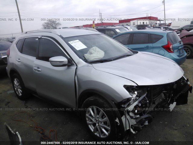 KNMAT2MT9HP616858 - 2017 NISSAN ROGUE S/SV SILVER photo 1