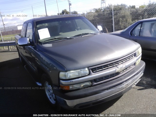 2GCEC19T4Y1255329 - 2000 CHEVROLET SILVERADO C1500 GRAY photo 1
