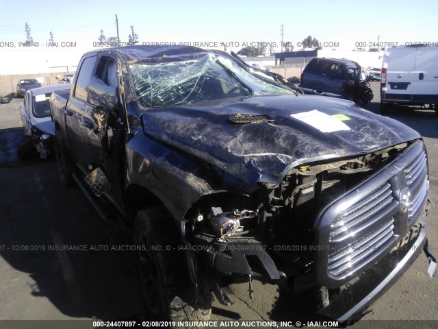 1C6RR6MT5HS577621 - 2017 RAM 1500 SPORT BLACK photo 6