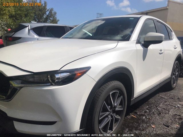 JM3KFACMXJ0352488 - 2018 MAZDA CX-5 TOURING WHITE photo 12
