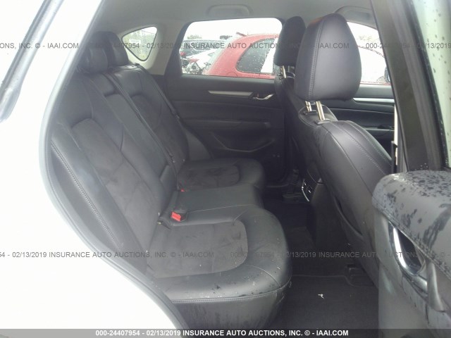 JM3KFACMXJ0352488 - 2018 MAZDA CX-5 TOURING WHITE photo 8
