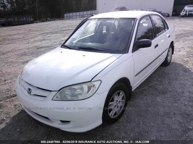 2HGES16304H568842 - 2004 HONDA CIVIC DX VP Ağ foto 2