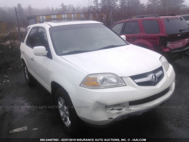 2HNYD188X5H523627 - 2005 ACURA MDX TOURING WHITE photo 1