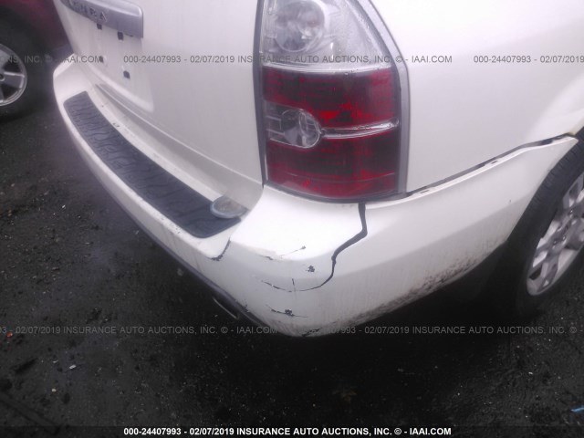 2HNYD188X5H523627 - 2005 ACURA MDX TOURING WHITE photo 6