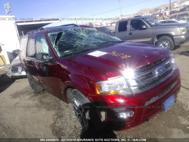 1FMJU1JT0HEA41472 - 2017 FORD EXPEDITION XLT/KING RANCH RED photo 1