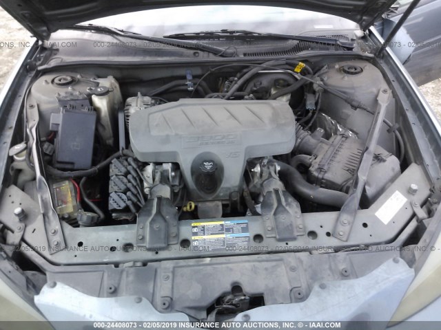2G2WP552971211665 - 2007 PONTIAC GRAND PRIX BLUE photo 10