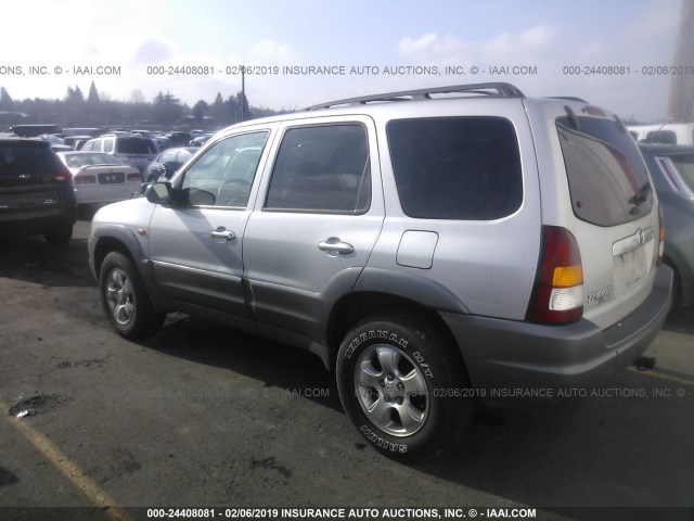 4F2YU08171KM38413 - 2001 MAZDA TRIBUTE LX/ES SILVER photo 3