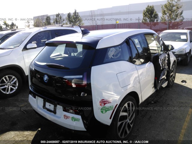 WBY1Z8C39HV890509 - 2017 BMW I3 REX WHITE photo 4