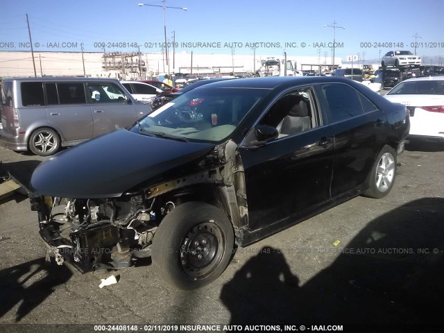4T1BF1FK2EU353874 - 2014 TOYOTA CAMRY L/SE/LE/XLE 黑色 照片 2
