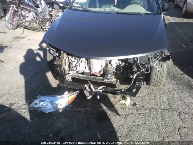 4T1BF1FK2EU353874 - 2014 TOYOTA CAMRY L/SE/LE/XLE 黑色 照片 6