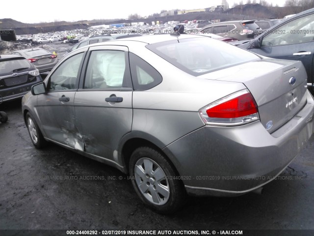 1FAHP34N78W179836 - 2008 FORD FOCUS S/SE SILVER photo 6