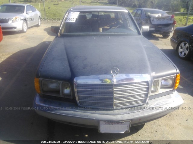 WDBCA33A3BB018241 - 1981 MERCEDES-BENZ 380 SEL Dark Blue photo 6