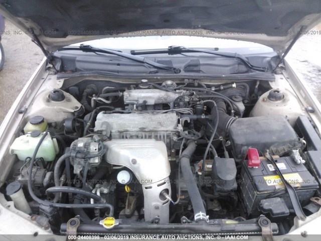 4T1BG22KX1U070920 - 2001 TOYOTA CAMRY CE/LE/XLE 棕色 照片 10