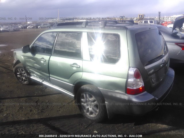 JF1SG67687H745047 - 2007 SUBARU FORESTER 2.5X LL BEAN GREEN photo 3