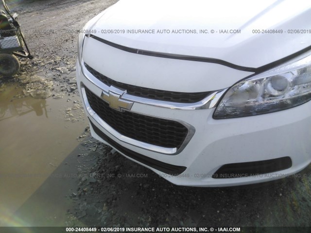 1G11C5SL4FF147159 - 2015 CHEVROLET MALIBU 1LT თეთრი ფოტო 6