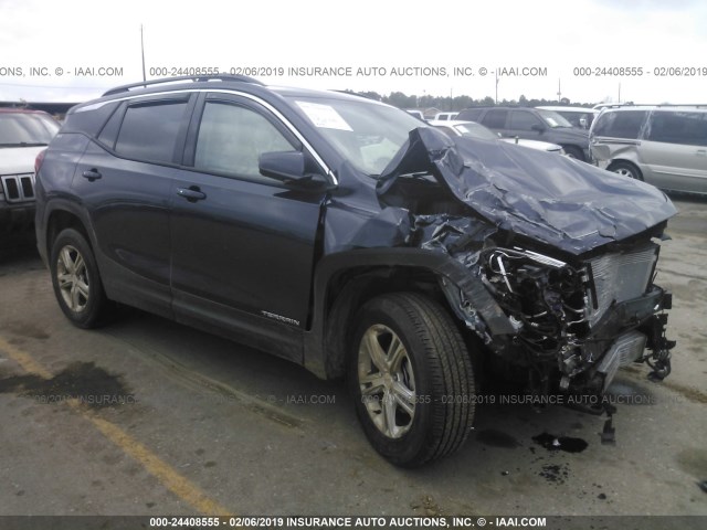 3GKALTEV1JL404421 - 2018 GMC TERRAIN SLE BLUE photo 1