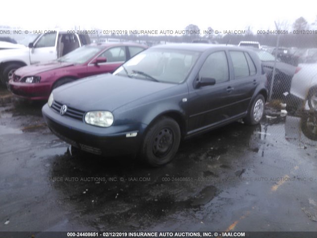 9BWFL61J364011111 - 2006 VOLKSWAGEN GOLF GL GRAY photo 2