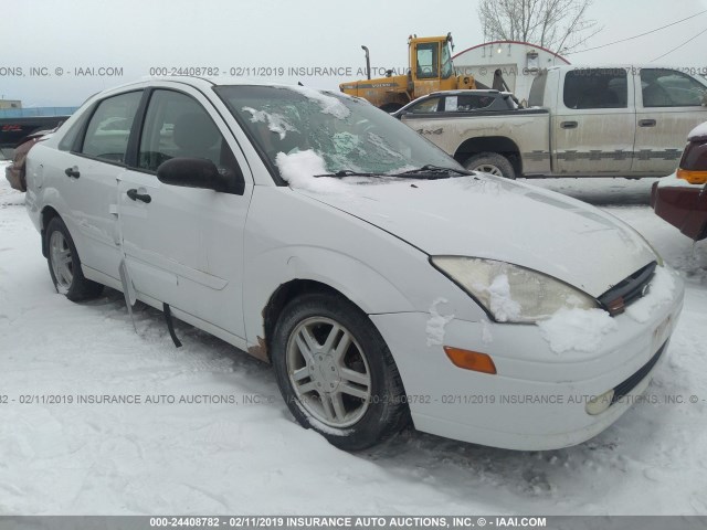 1FAFP34341W218474 - 2001 FORD FOCUS SE/SE SPORT WHITE photo 1