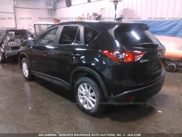 JM3KE2CE5D0160241 - 2013 MAZDA CX-5 TOURING BLACK photo 3