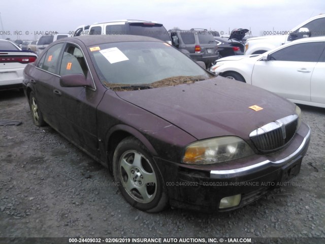 1LNHM87A01Y660770 - 2001 LINCOLN LS MAROON photo 1