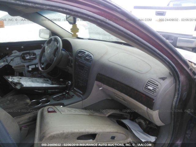 1LNHM87A01Y660770 - 2001 LINCOLN LS MAROON photo 5