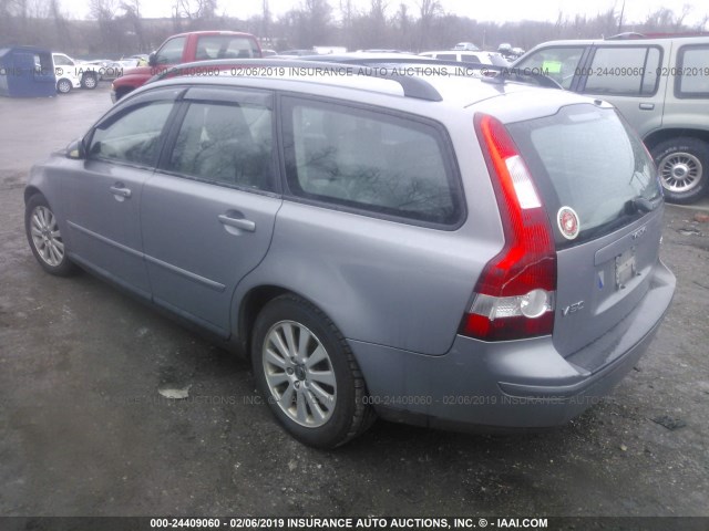 YV1MW382752055252 - 2005 VOLVO V50 2.4I SILVER photo 3