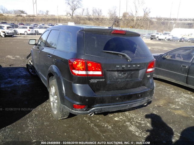 3C4PDDEG4FT689116 - 2015 DODGE JOURNEY R/T BLACK photo 3