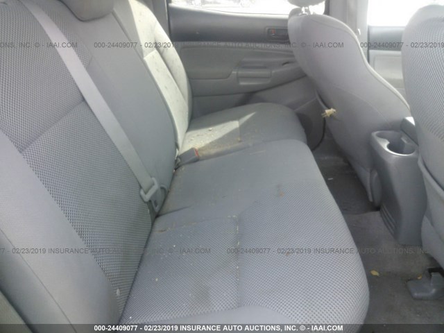 3TMLU42N86M006099 - 2006 TOYOTA TACOMA DOUBLE CAB 黑色 照片 8