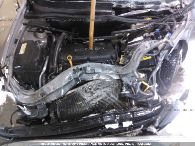 KL1TD5DEXAB093062 - 2010 CHEVROLET AVEO LS/LT Boz foto 10