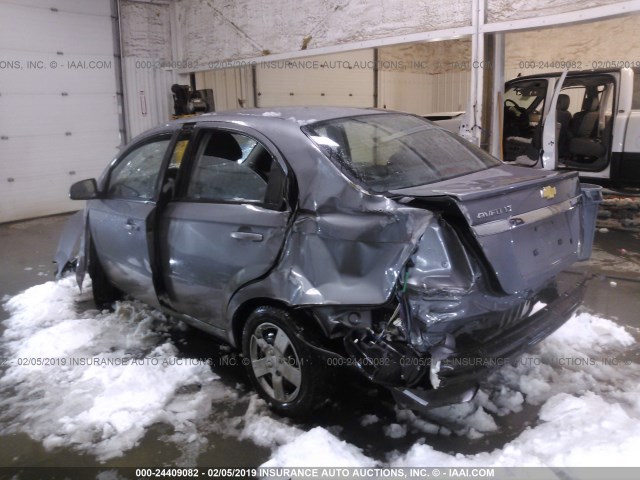 KL1TD5DEXAB093062 - 2010 CHEVROLET AVEO LS/LT Boz foto 3