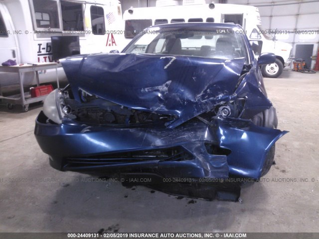 4T1BE32K45U401041 - 2005 TOYOTA CAMRY LE/XLE/SE BLUE photo 6