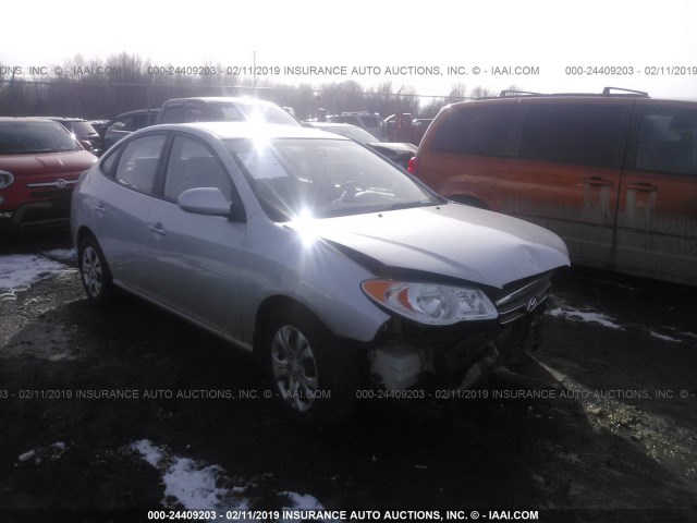 KMHDU46D49U800471 - 2009 HYUNDAI ELANTRA GLS/SE SILVER photo 1