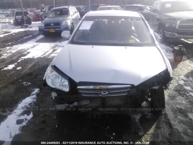 KMHDU46D49U800471 - 2009 HYUNDAI ELANTRA GLS/SE SILVER photo 6