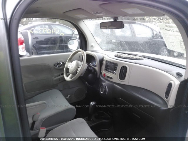 JN8AZ2KR1AT156201 - 2010 NISSAN CUBE S/SL/KROM GRAY photo 5