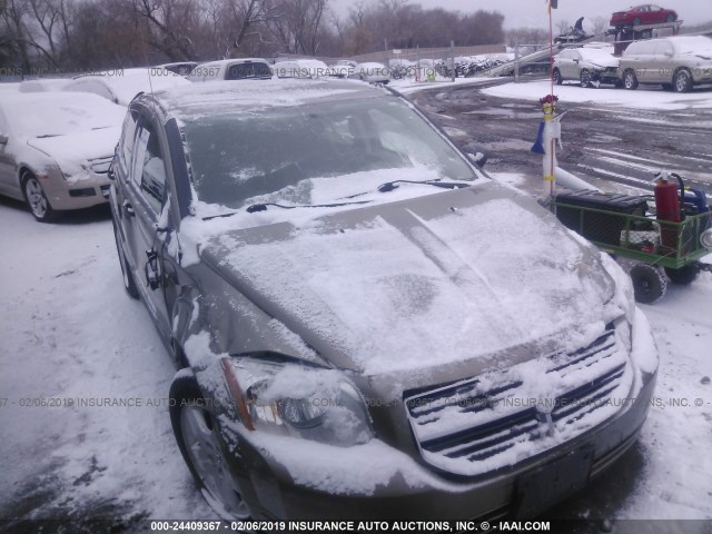 1B3HB48B18D621442 - 2008 DODGE CALIBER SXT CREAM photo 1