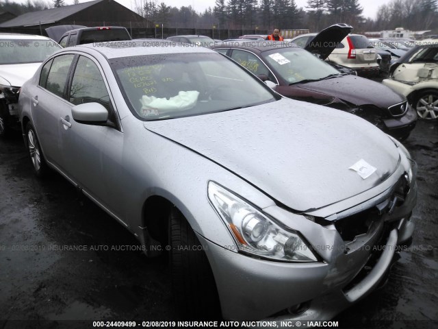 JN1DV6AR8CM730239 - 2012 INFINITI G25 SILVER photo 1