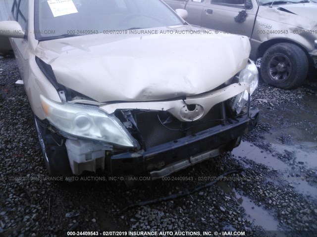 4T1BF3EK1BU602755 - 2011 TOYOTA CAMRY SE/LE/XLE 金色 照片 6