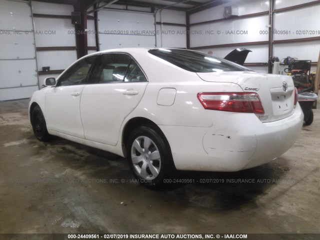4T1BE46K89U856707 - 2009 TOYOTA CAMRY SE/LE/XLE თეთრი ფოტო 3