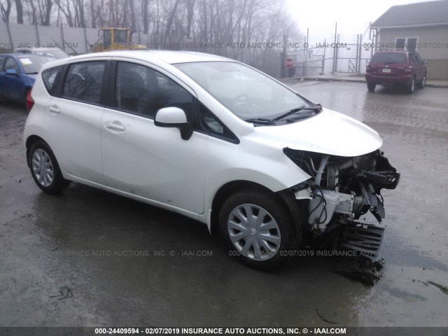 3N1CE2CP1EL429910 - 2014 NISSAN VERSA NOTE S/S PLUS/SV/SL WHITE photo 1