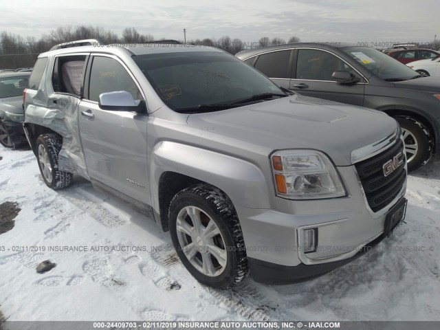 2GKFLTE36G6308141 - 2016 GMC TERRAIN SLE SILVER photo 1