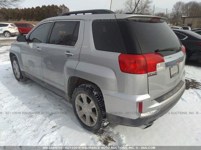 2GKFLTE36G6308141 - 2016 GMC TERRAIN SLE SILVER photo 3