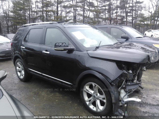 1FMHK7F87BGA03017 - 2011 FORD EXPLORER LIMITED BLACK photo 1